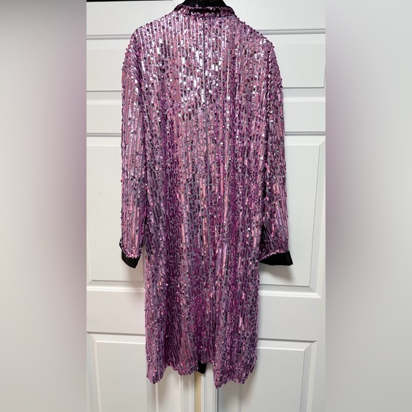 𝓯𝓹 Free People ~ Ella Duster in Orchid Dust Combo - Picture 15 of 16